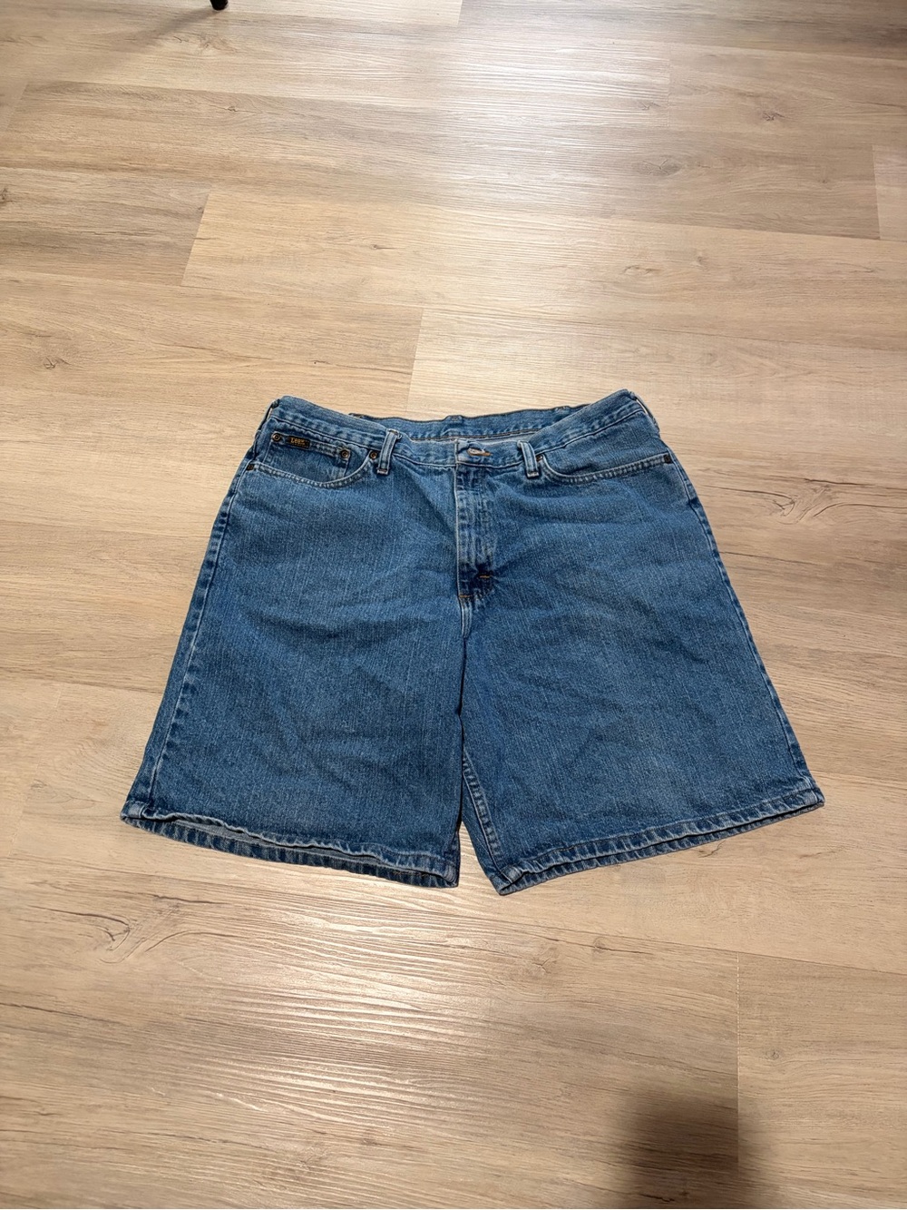 Vintage blue Lee jorts